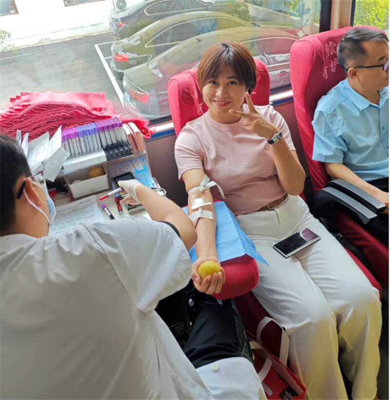 献血光荣  爱心永恒 ——志城集团爱心献血活动