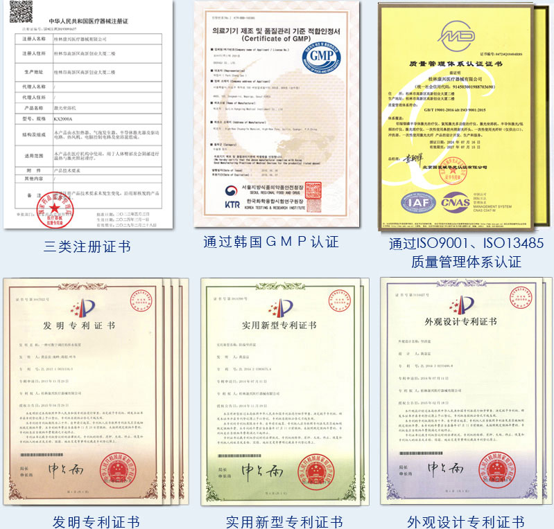 康兴激光坐浴机KX2000A三类医疗器械注册证-康兴官网